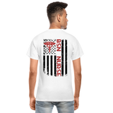 BSN Nurse Flag Gildan Ultra Cotton Adult T-Shirt - white