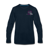 Emily Emergency Nurse Flag Men's Premium Long Sleeve T-Shirt - deep navy