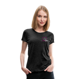 ED Emergency Nurse Flag Women’s Premium T-Shirt - charcoal gray