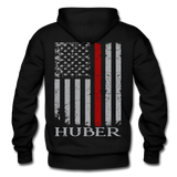 Huber Gildan Heavy Blend Adult Hoodie - black