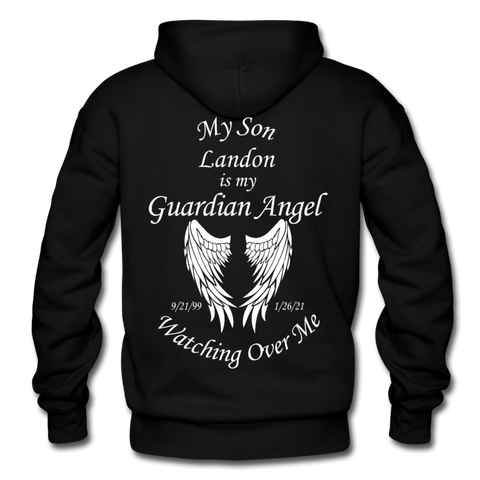 LANDON Gildan Heavy Blend Adult Hoodie - black