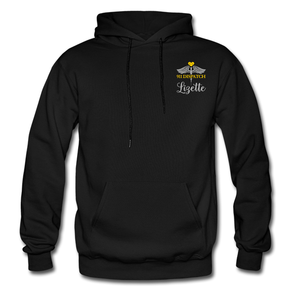Lizette Gildan Heavy Blend Adult Hoodie - black