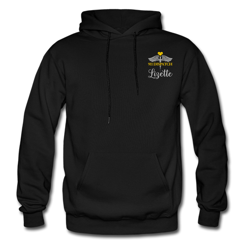 Lizette Gildan Heavy Blend Adult Hoodie - black