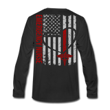 Tish ER Nurse Men's Premium Long Sleeve T-Shirt - black