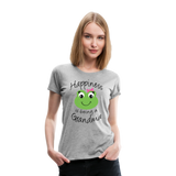 Happiness is being a Grandma Women’s Premium T-Shirt - heather gray
