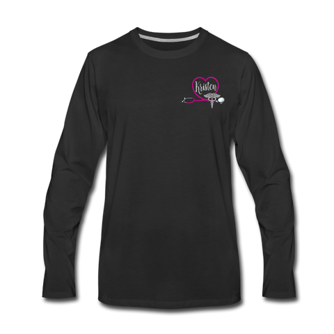 Kristen Emergency Nurse Men's Premium Long Sleeve T-Shirt - black