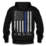Craig Police Gildan Heavy Blend Adult Hoodie - black