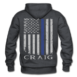 Craig Police Gildan Heavy Blend Adult Hoodie - charcoal gray