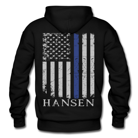 232 Hansen Gildan Heavy Blend Adult Hoodie - black