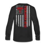 DELRAY Men's Premium Long Sleeve T-Shirt - black