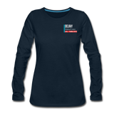 Delray Women's Premium Long Sleeve T-Shirt - deep navy