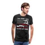 I Am 1776 Percent Sure Men's Premium T-Shirt (CK4132) - charcoal gray