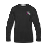 Hailey ER Nurse Flag Men's Premium Long Sleeve T-Shirt - black