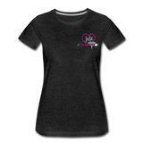 Julie Nurse Flag Women’s Premium T-Shirt JB - charcoal gray