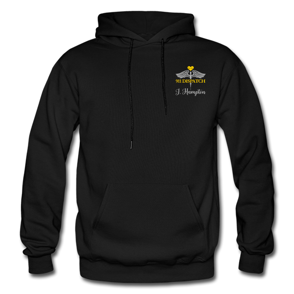 J. Hampton Gildan Heavy Blend Adult Hoodie - black