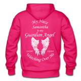 My niece Samantha Gildan Heavy Blend Adult Hoodie - fuchsia