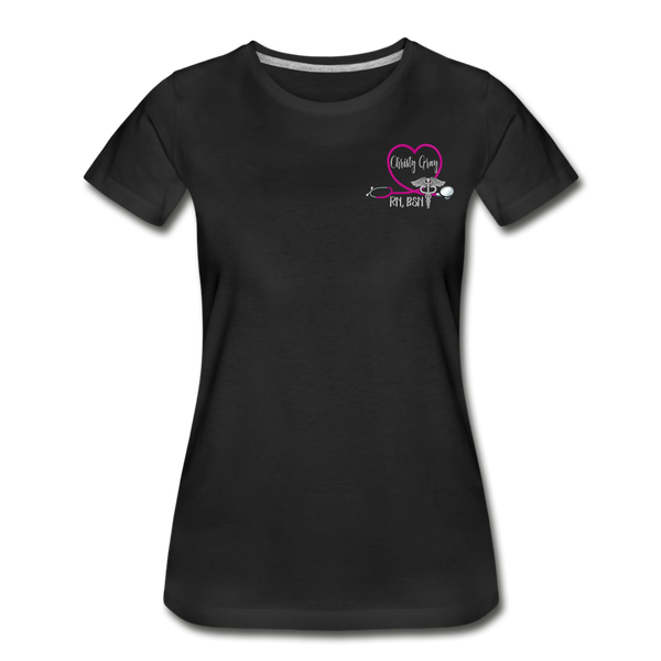 Christy Gray, RN, BSN Women’s Premium Organic T-Shirt - black