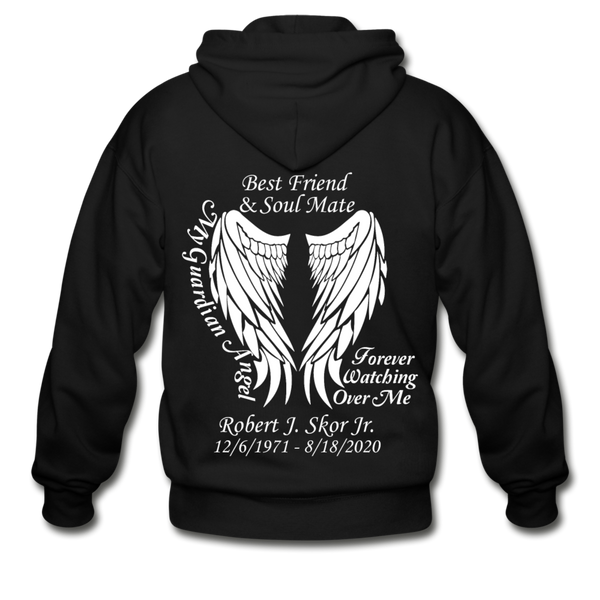 Robert J. Skor Jr. Gildan Heavy Blend Adult Zip Hoodie - black
