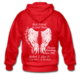 Robert J. Skor Jr. Gildan Heavy Blend Adult Zip Hoodie - red