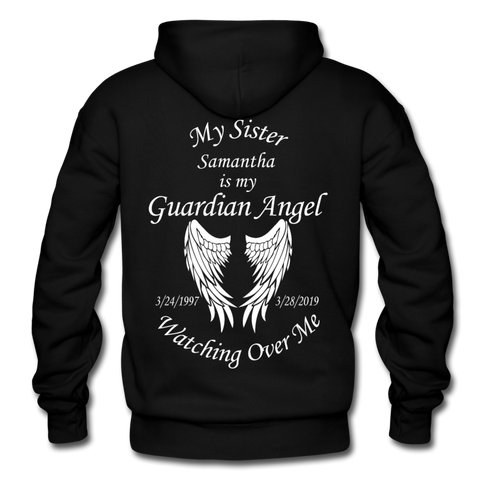 Sister Samantha 3/24/1997 - 3/28/2019 Gildan Heavy Blend Adult Hoodie - black