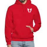 Mom Barbara Schaller Gildan Heavy Blend Adult Hoodie - red