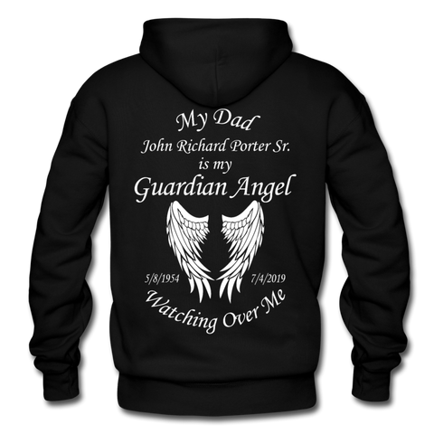 Dad John Richard Porter Sr Gildan Heavy Blend Adult Hoodie - black