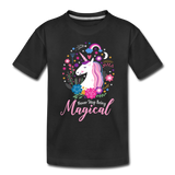 Never Stop Being Magical Kids' Premium T-Shirt (CK1520) - black