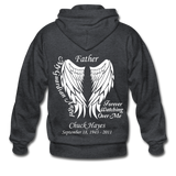 FATHER, CHUCK HAYES Gildan Heavy Blend Adult Zip Hoodie - deep heather