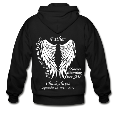 FATHER, CHUCK HAYES Gildan Heavy Blend Adult Zip Hoodie - black