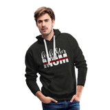 Firefighter Mom Men’s Premium Hoodie - charcoal grey