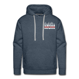 Firefighter Mom Men’s Premium Hoodie (SF) - heather denim