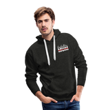 Firefighter Mom Men’s Premium Hoodie (SF) - charcoal grey