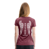 Brother 1962-2017 Women’s Premium T-Shirt - heather burgundy