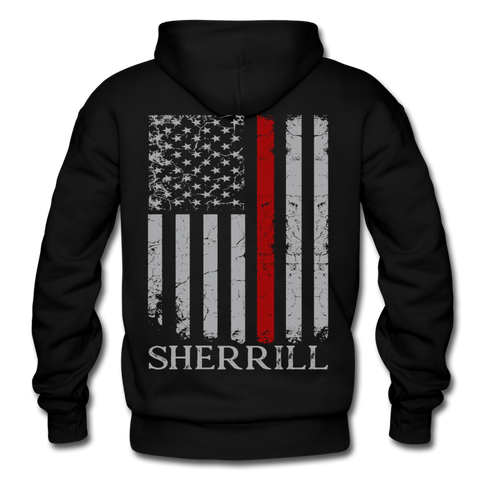 Sherrill Gildan Heavy Blend Adult Hoodie - black