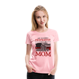 My Favorite Firefighter Calls Me Mom Women’s Premium T-Shirt (CK3702) - pink