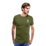 Johnson Firefighter Men's Premium T-Shirt - olive green