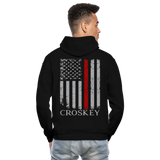 CROSKEY Gildan Heavy Blend Adult Hoodie - black