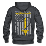 Laura 911 Dispatch Gildan Heavy Blend Adult Hoodie - charcoal grey