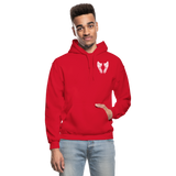 I Have a Guardian Angel I call him Dad Gildan Heavy Blend Adult Hoodie (CK4317) - red