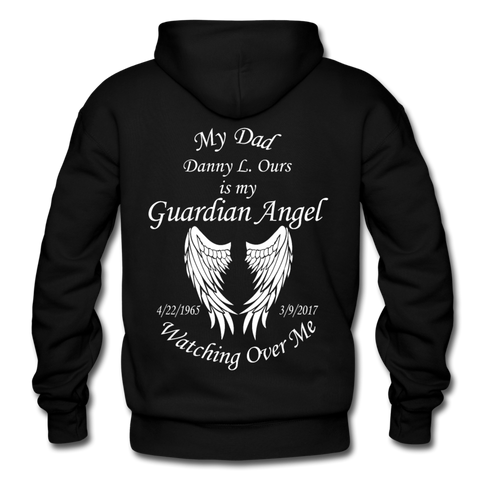 DAD, DANNY L. OURS Gildan Heavy Blend Adult Hoodie - black
