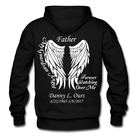 FATHER, DANNY L. OURS Gildan Heavy Blend Adult Hoodie - black
