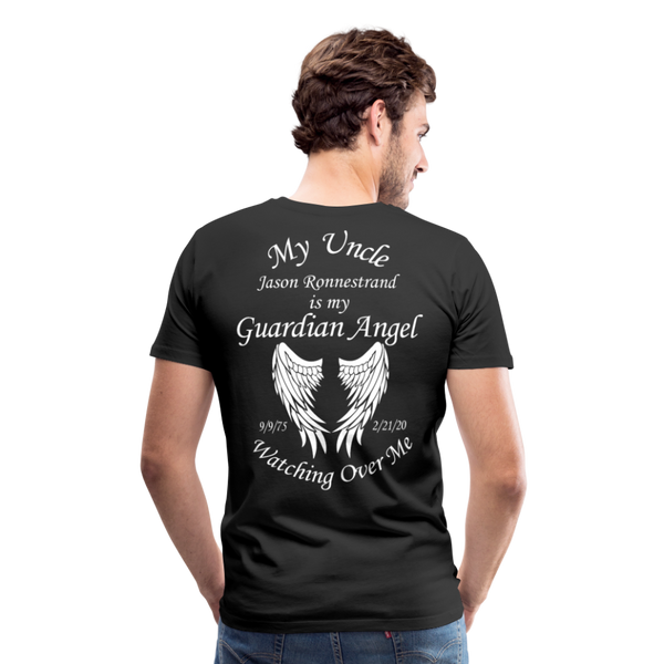 uncle, Jason Ronnestrand Men's Premium T-Shirt - black