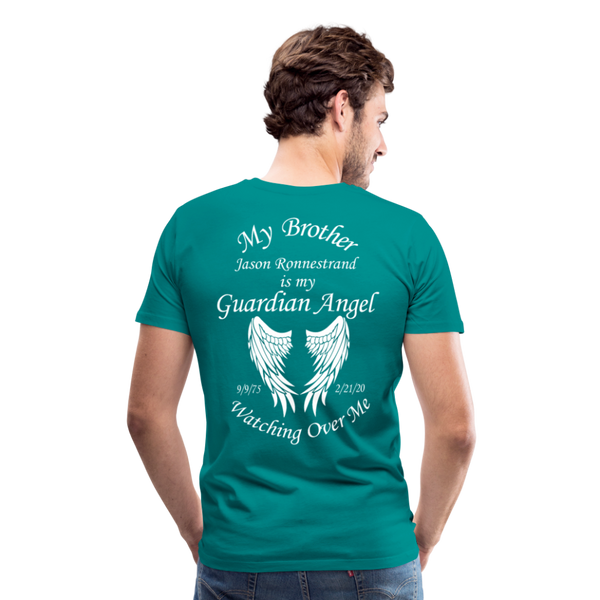 brother, Jason Ronnestrand Men's Premium T-Shirt - teal