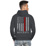 Rogers Gildan Heavy Blend Adult Hoodie - charcoal grey