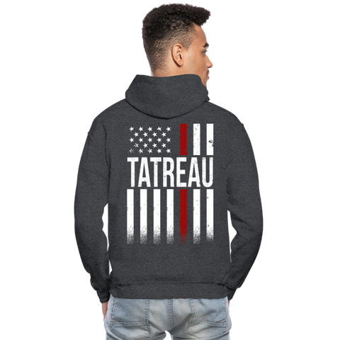 Tatreau Gildan Heavy Blend Adult Hoodie - charcoal grey