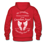 grandfather Donnie D Williams Men's Hoodie - red