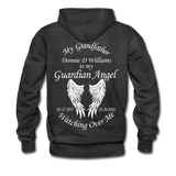 grandfather Donnie D Williams Men's Hoodie - charcoal grey