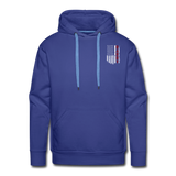 Daddy American Flag Men’s Premium Hoodie - royalblue