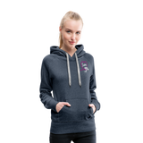 Susan LVN Women’s Premium Hoodie - heather denim