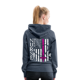 Susan LVN Women’s Premium Hoodie - heather denim